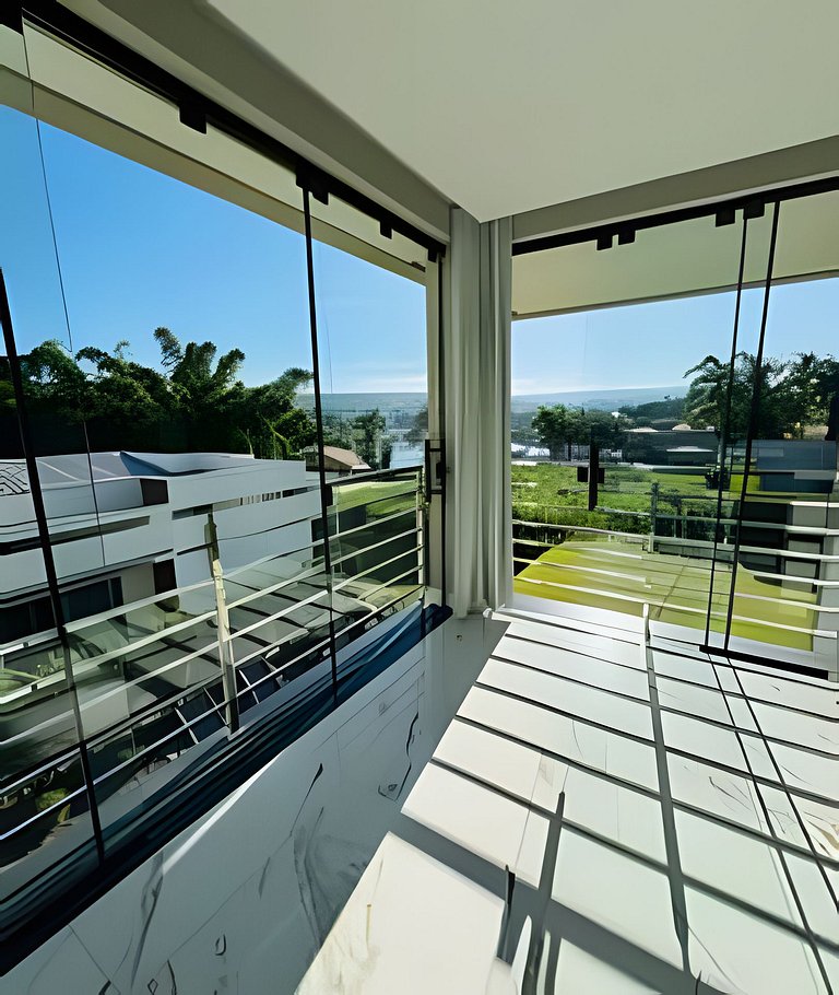 Mansão Full com Hidro • Melhor localização de Escarpas do La
