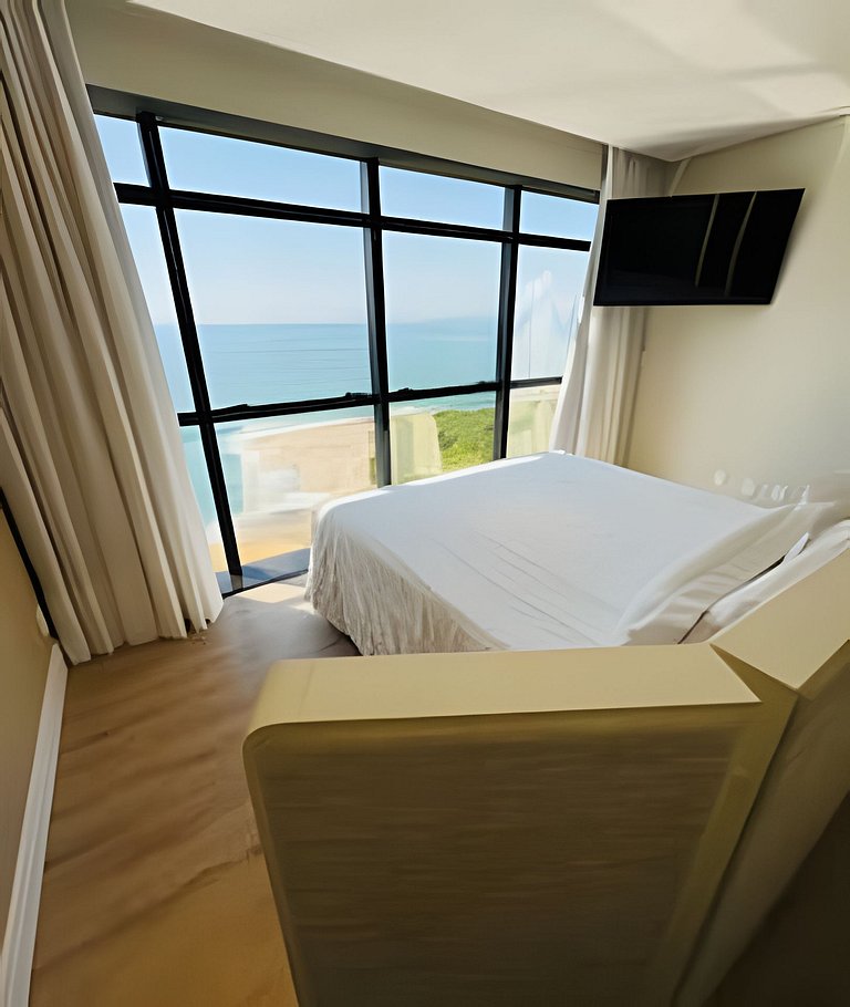 Suíte Pé na Areia Vista Mar