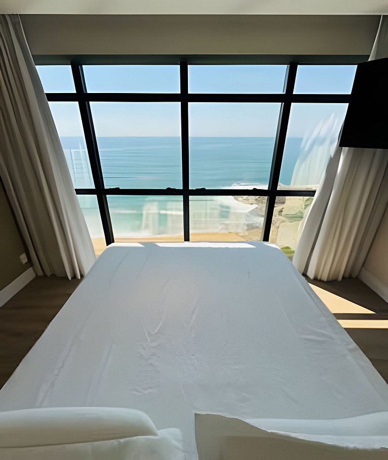 Suíte Pé na Areia Vista Mar