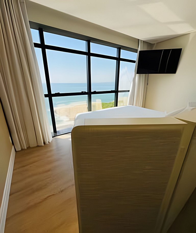 Suíte Pé na Areia Vista Mar