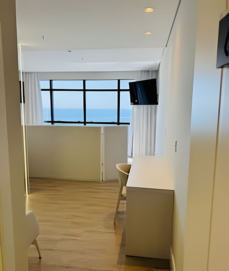 Suíte Pé na Areia Vista Mar