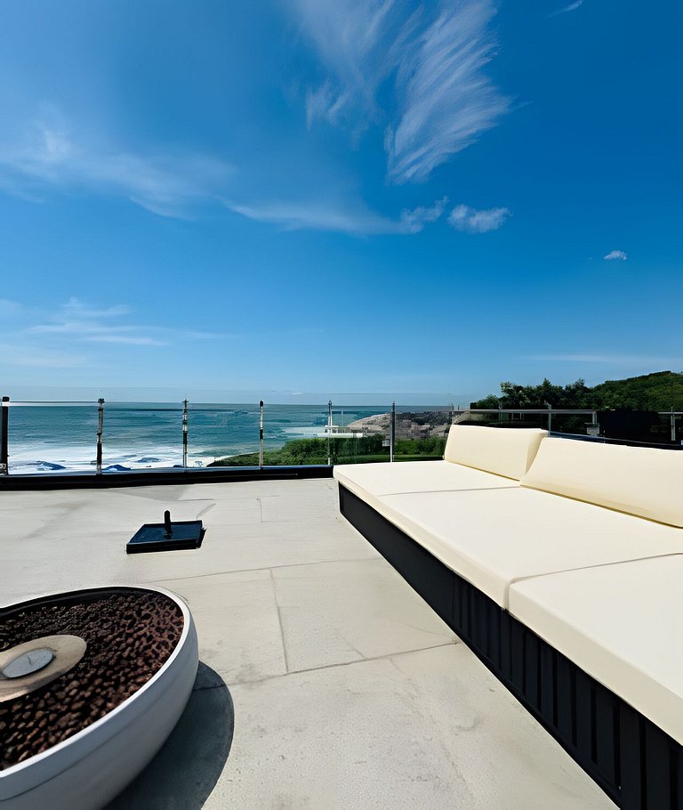 Suíte Pé na Areia Vista Mar