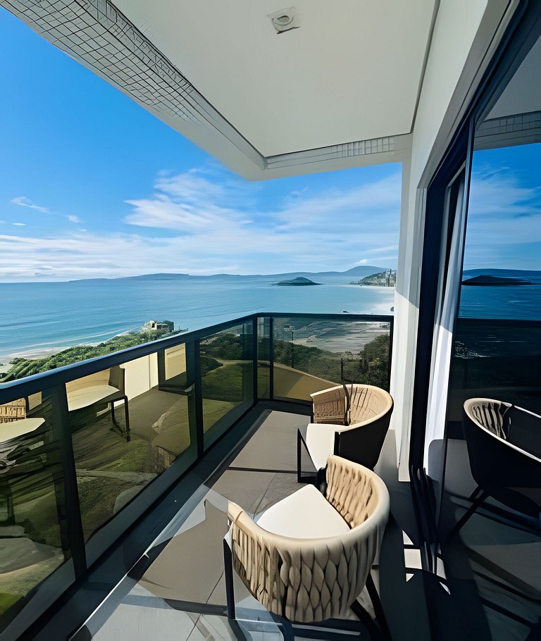 Exclusividade Frente Mar com Hidro e Café da Manhã