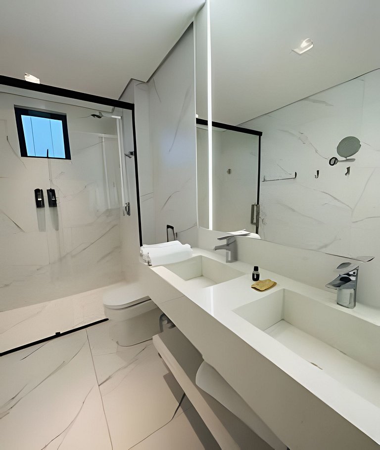 Exclusividade Frente Mar com Hidro e Café da Manhã