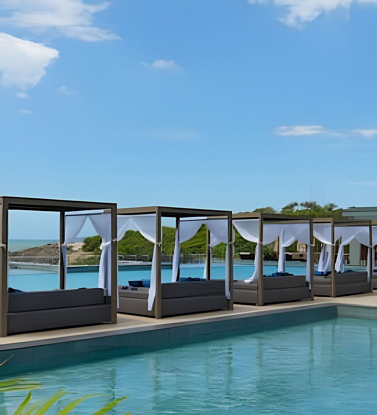 Exclusividade Frente Mar com Hidro e Café da Manhã