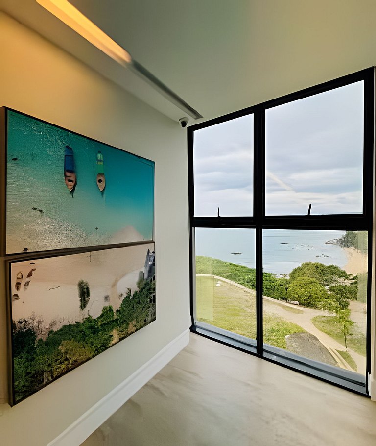 Exclusividade Frente Mar com Hidro e Café da Manhã