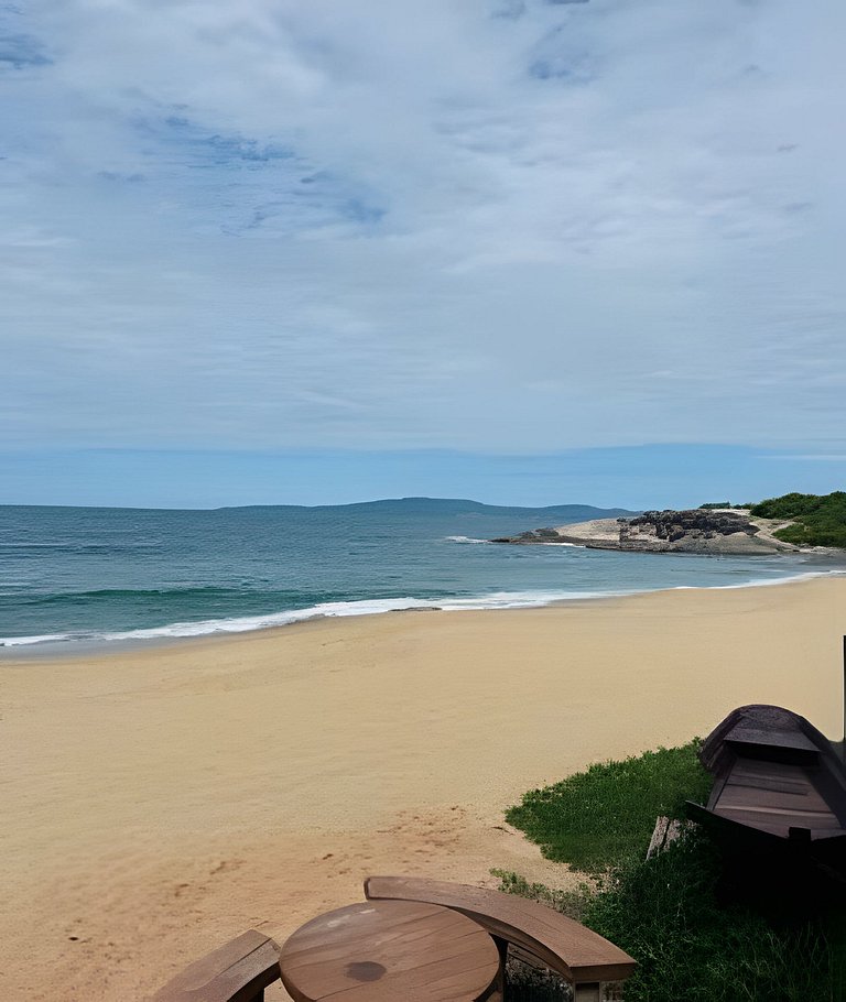 Exclusividade Frente Mar com Hidro e Café da Manhã