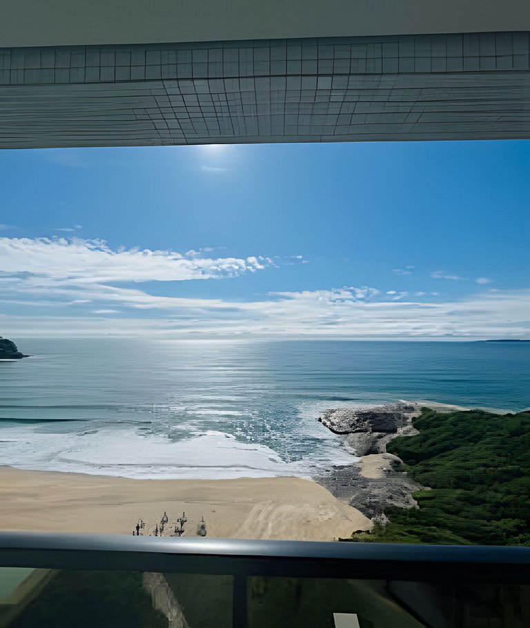 Exclusividade Frente Mar com Hidro e Café da Manhã