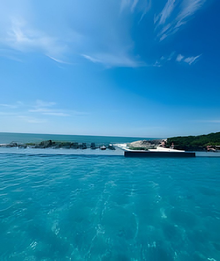 Exclusividade Frente Mar com Hidro e Café da Manhã