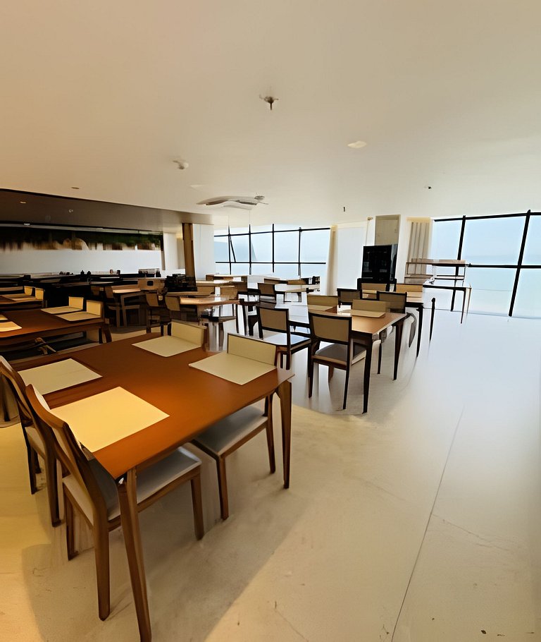 Exclusividade Frente Mar com Hidro e Café da Manhã