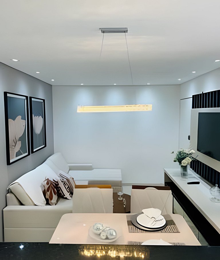 Apto de Luxo em Frente Arena MRV / Expominas