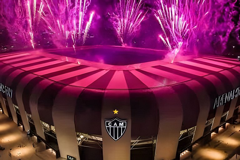 Apto de Luxo em Frente Arena MRV / Expominas