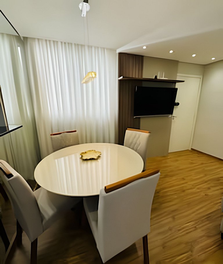 Apto Exclusivo em Frente Arena MRV / Expominas