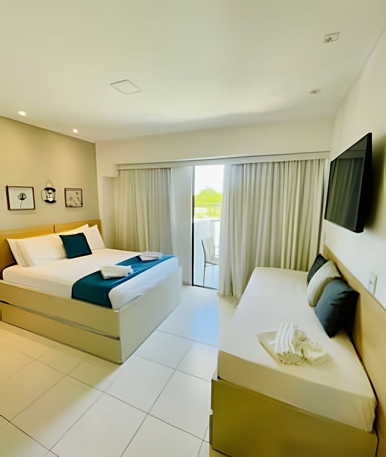 Flat Luxo com Vista Mar em Muro Alto/PE