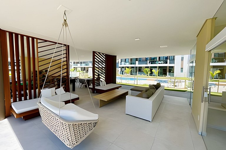 Flat Luxo com Vista Mar em Muro Alto/PE